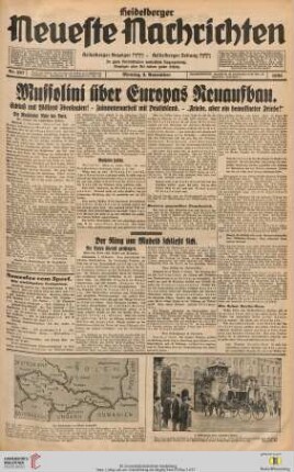 Nr. 257-280 (2. November 1936 - 30. November 1936)