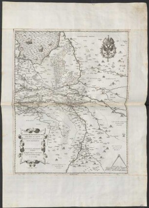 Gelriae Cliviae Iuliae Nec Non Aliarum Regionum Adiacentium Nova Descriptio
