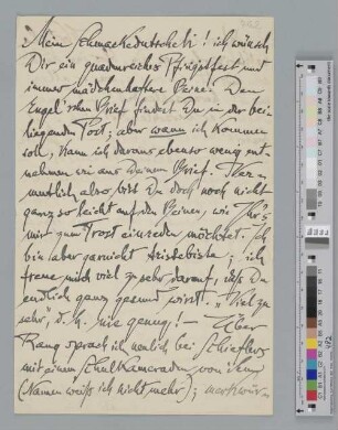 Brief an Ida Dehmel