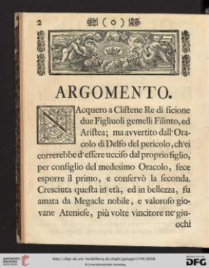 Argomento