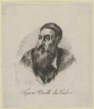 Bildnis des Tiziano Vecelli da Cardore