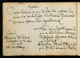 Wittenberg ; 1652 / Albertus Ulrich Zitt