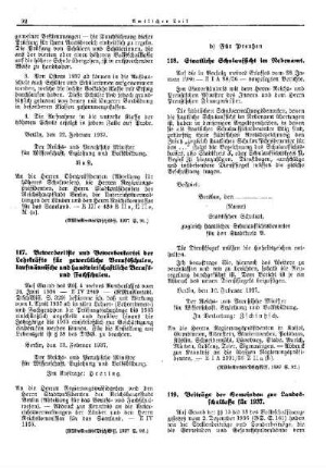 Staatliche Schulaufsicht im Nebenamt : [Erziehung] ; [Für Preußen] ; [Amtliche Erlasse] ; [Amtlicher Teil]
