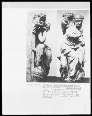 Sibyllen von der Kanzel im Dom zu Pisa