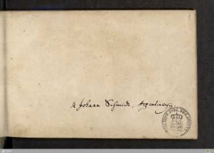 Stammbuch Johann Schmidt - Cod.hist.oct.70