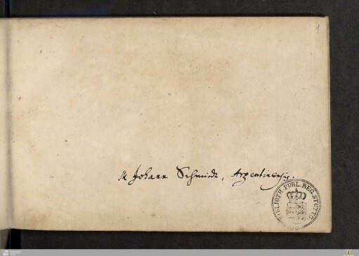 Stammbuch Johann Schmidt - Cod.hist.oct.70