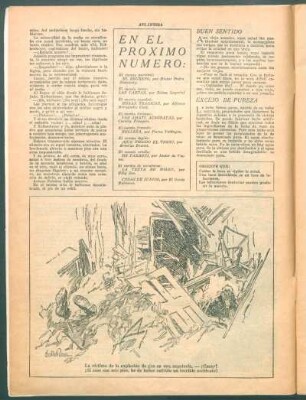 La víctima de la explosión