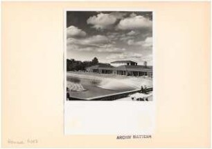 Reichsgartenschau 1939 auf dem Killesberg, Stuttgart: Große Wasserspiele am Haupteingang