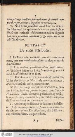 PENTAS III.