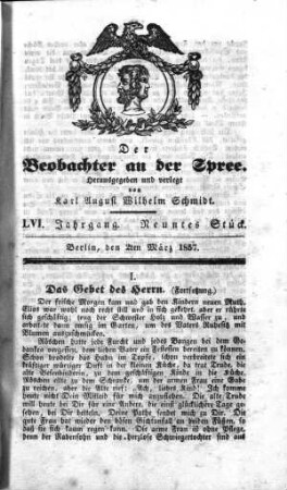 9. Stueck, 2. März 1857