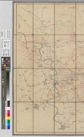 Übersichtskarte der Steinkohlen-Bergwerke im Rheinisch-Westfälischen Industriebezirk