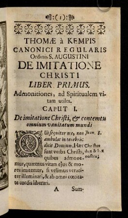 1-87, Liber I