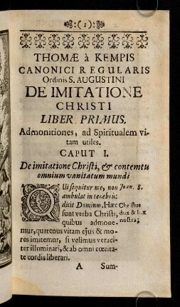 1-87, Liber I
