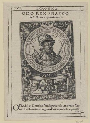 Bildnis des Odo Rex Francorvm