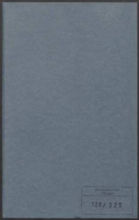 Paul Keppler (1852-1926). Personalakte des Lehrkörpers : Akte betreffend Paul Keppler, ordentlicher Professor für neutestamentliche Exegese