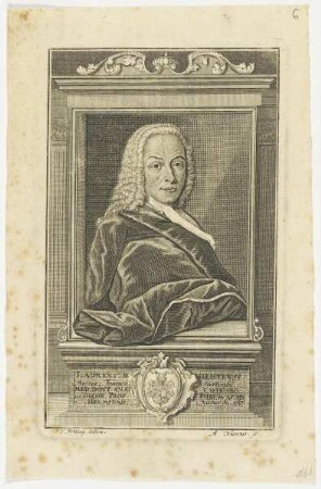 Bildnis des Laurentius Heisterus