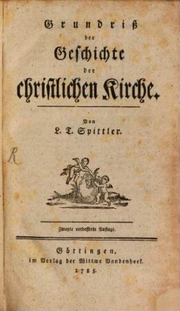 Grundriß der Geschichte der christlichen Kirche