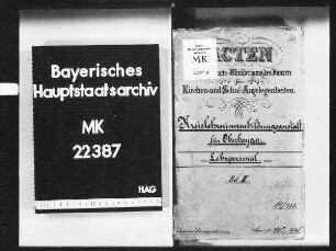 München. Kreislehrerinnenbildungsanstalt Oberbayern. Lehrpersonal.