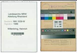 Entnazifizierung Heinrich Willenbring , geb. 04.02.1914 (Angestellter)