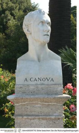 Büste des Antonio Canova