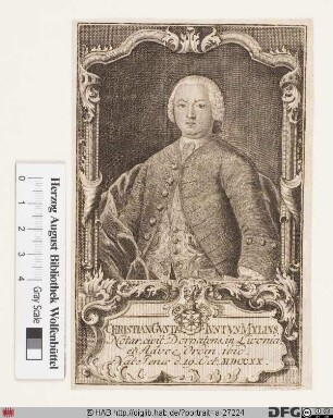 Bildnis Christian Gustav Julius Mylius