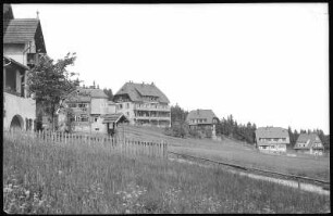 Oberbärenburg. Villen