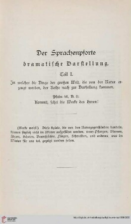 Der Sprachenpforte dramatische Darstellung Teil I […]