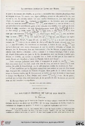 La nouvelle édition du livre des morts