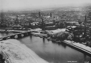 Innere Altstadt von Dresden : Blickrichtung Südosten
