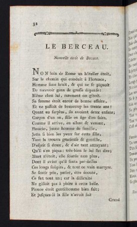 32-52, Le Berceau - Le Villageois qui cherche son Veau