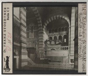 Hildesheim, St. Michael : Innenansicht, W-Querhaus