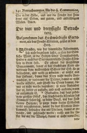 142-154, Die vier und dreyßigste Betrachtung. - Die sechs und dreyßigste Betrachtung.