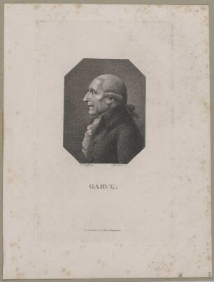 Bildnis des Christian Garve