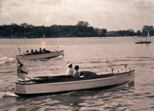 Havel: Motorboote auf der Havel