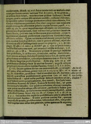 §. 110. An Ius divinum ad alias personas extendendum?