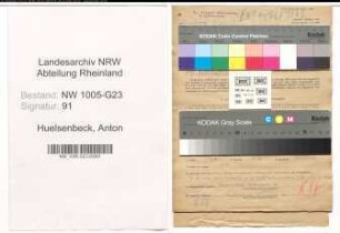 Entnazifizierung Anton Huelsenbeck , geb. 01.05.1922 (Buchhalter)