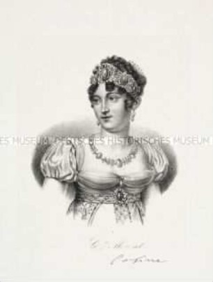 Porträt der Caroline Murat, spätere Königin von Neapel