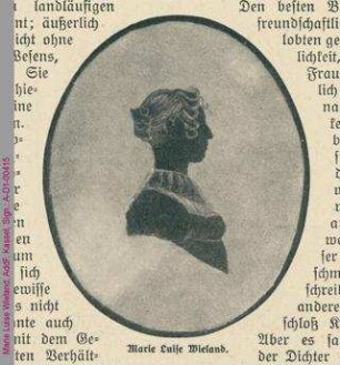Porträt von Marie Luise Wieland