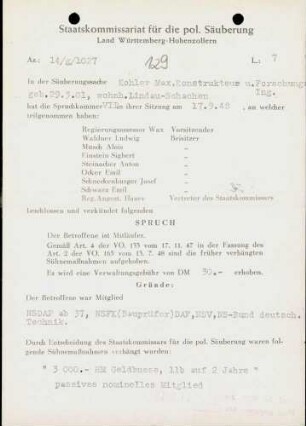 Kohler, Max