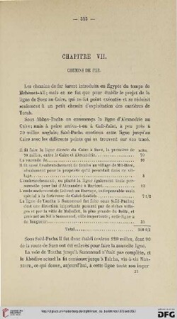 Chapitre VII: Chemins de Fer