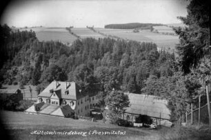 Hammerherrenhaus und Hammerschänke : Hinteransicht, Blick zur Arnsfelder Seite