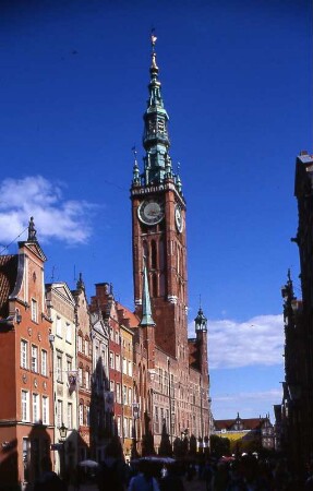 Gdansk (Danzig) - Rathausturm : Der Rathausturm. Aufgenommen in der Altstadt von Danzig (Gdansk), ca. 2001