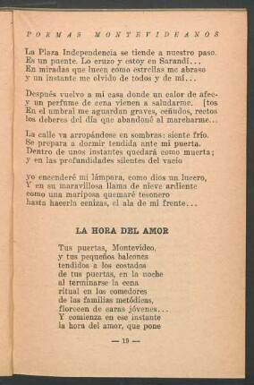 La hora del amor