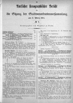 No. 9, 2. März 1911