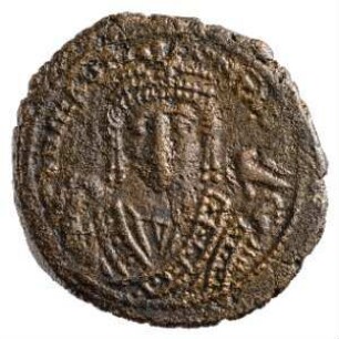 Münze, Follis, 595 / 596