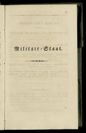 Militair-Staat