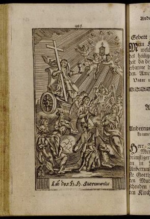 485. Lob des H.H. Sacraments.