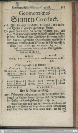 Geometrisches Sinnen-Confect