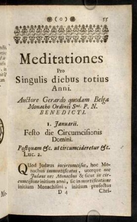 55-352, Meditationes Pro Singulis diebus totius Anni
