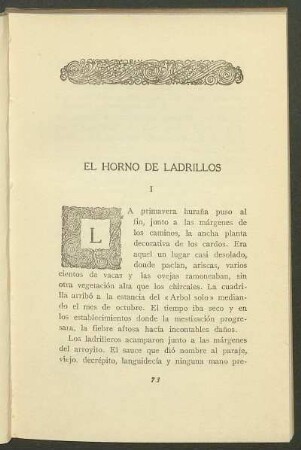 El horno de ladrillos